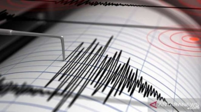 Ilustrasi - Seismograf, Alat pentatat Getaran Gempa.