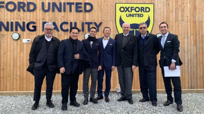 Erick Thohir dan Anindya Bakrie Segera Miliki Oxford United