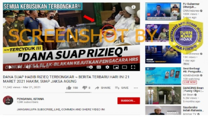 Video hoax soal Habib Rizieq