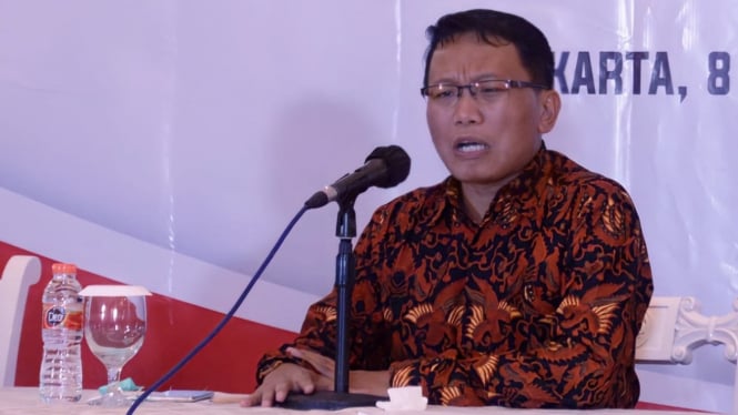 Presiden Konfederasi Serikat Pekerja Nasional (KSPN) Ristadi.