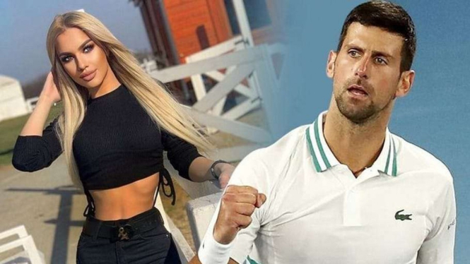 Natalija Scekic dan Novak Djokovic