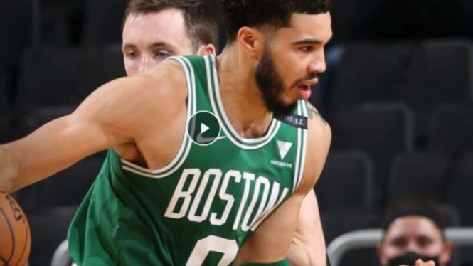 Pemain Boston Celtics, Jayson Tatum.