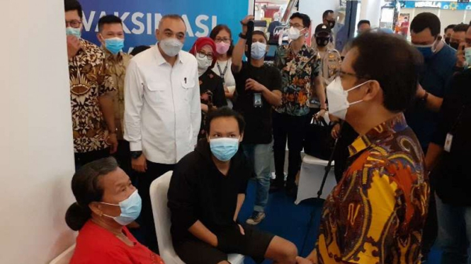 Menteri Kesehatan Budi Gunadi Sadikin.