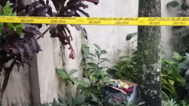 Mortir diamankan di Polsek Klojen, Kota Malang, Jatim, Sabtu, 27 Maret 2021.