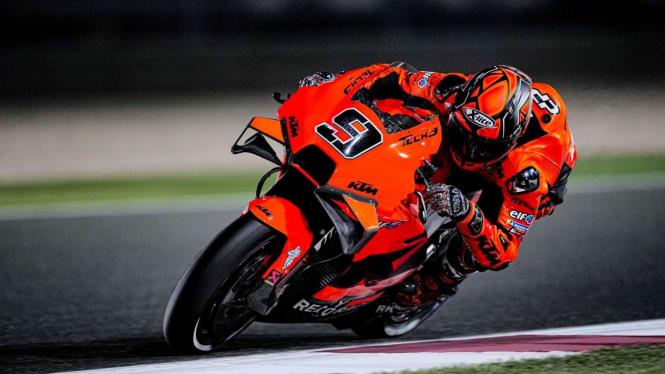 Pembalap tim Tech3 KTM Factory Racing, Danilo Petrucci 