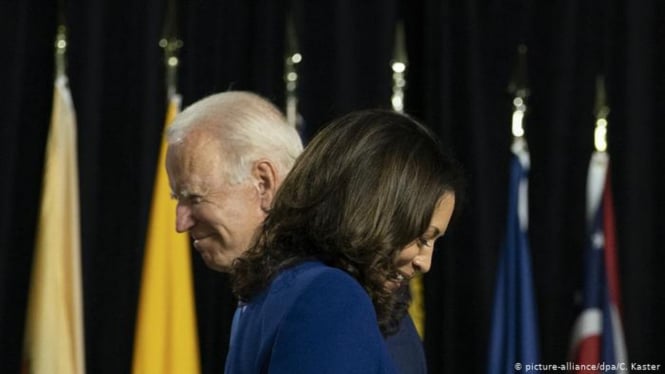 Presiden dan Wakil Presiden AS, Joe Biden dan Kamala Harris.
