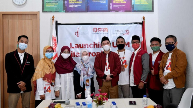 Momen ketika launching UKM Filantropi Islam