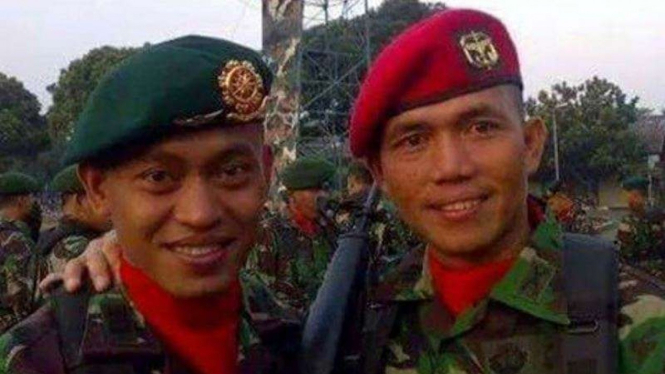 VIVA Militer: Mayor TNI (Purn.) Muhammad Saleh Karaeng Sila (kiri)