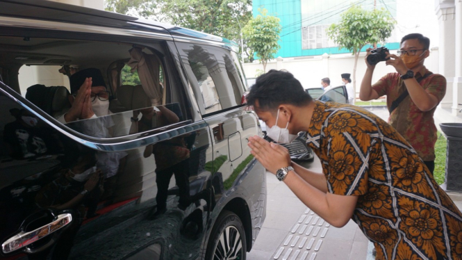 Ketum PKB Muhaimin Iskandar temui Wali Kota Solo, Gibran Rakabuming