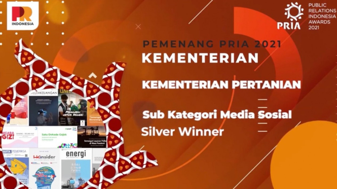 Kementan raih penghargaan dari PR Indonesia Award