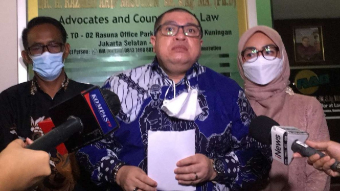 Ketua Bidang Advokasi dan Hukum Partai Demokrat versi KLB, Razman Arif Nasution.
