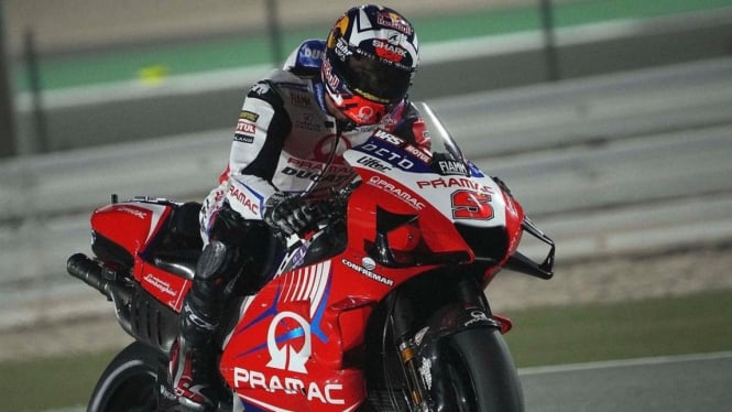 Pembalap Pramac Racing Ducati, Johann Zarco.