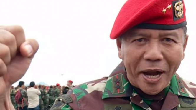 VIVA Militer: Letjen TNI Muhammad Herindra saat menjadi Danjen Kopassus
