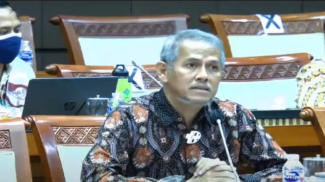 Kepala BPKH Angito Abimanyu menghadiri rapat bersama Komisi VIII DPR RI