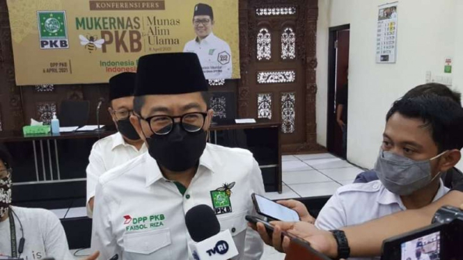 Ketua Panita Munas Alim Ulama dan Mukernas PKB, Faisol Riza.