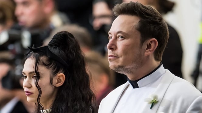 Grimes dan Elon Musk.