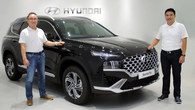 Hyundai Santa Fe edisi 2021.