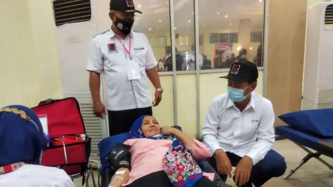 Bakti Sosial Donor Darah di Cengkareng, Jakarta Barat.