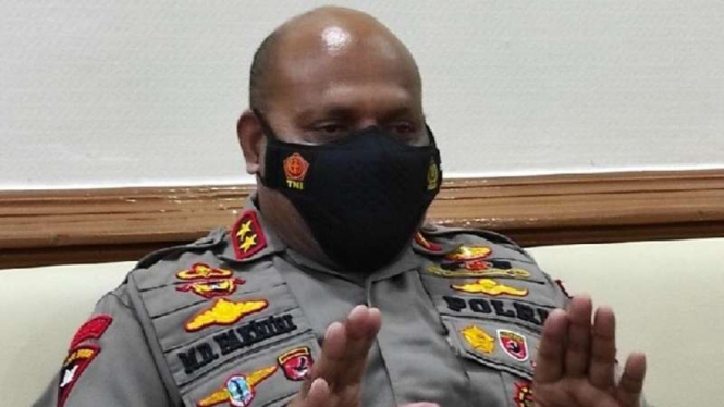 Kepala Kepolisian Daerah Papua Irjen Pol Mathius Fakhiri.