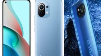 Saling Senggol Mi 11 Lite 5G vs Poco X3 Pro
