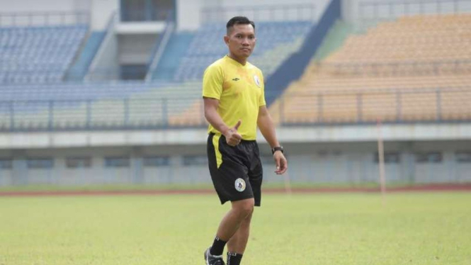 Pelatih fisik PSS Sleman, Danang Suryadi 
