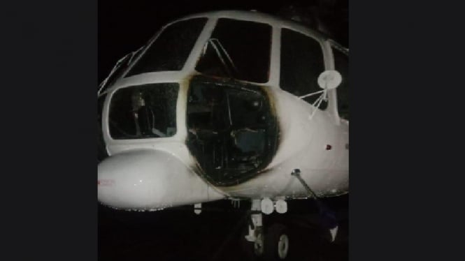 Helikopter yang bakar OPM