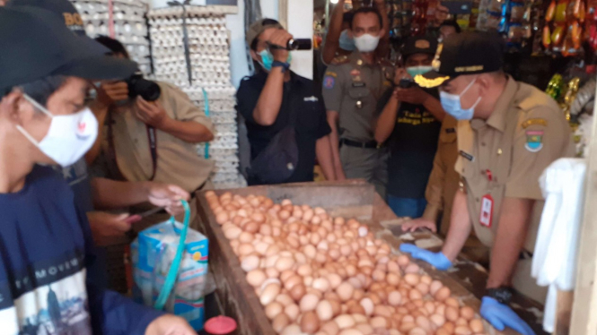 Bupati Tangerang Ahmed Zaki Iskandar Sidak ke Pasar Jelang Ramadhan