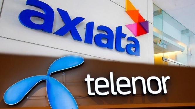Operator telekomunikasi Axiata dan Telenor Asia.