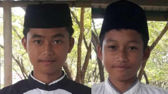 Penghafal Alqur'an, Muhammad Khairul Hidayat dan Laode Ashim Jaisyurrahman.