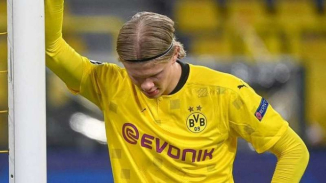 Bomber Borussia Dortmund, Erling Haaland.