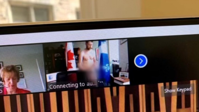Anggota Parlemen Kanada tertangkap kamera telanjang dalam pertemuan virtual.