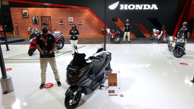 Booth Astra Honda Motor di IIMS 2021