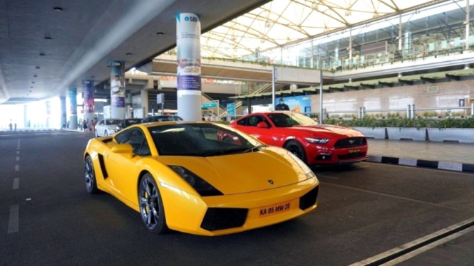 Supercar yang bisa disewa penumpang pesawat di India