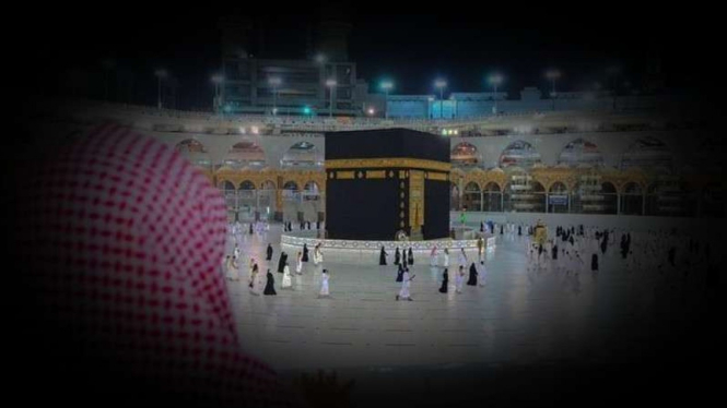 VIVA Militer: Kabah di Masjidil Haram, Mekah.