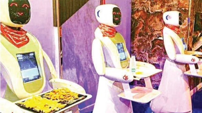 Restoran Robot di Arab Saudi