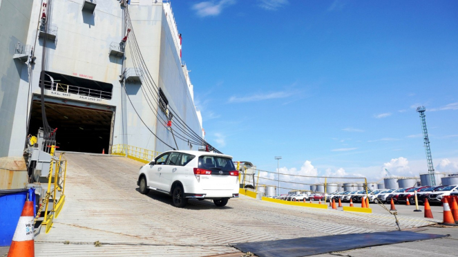 Exportaciones de vehículos realizadas por Toyota Indonesia