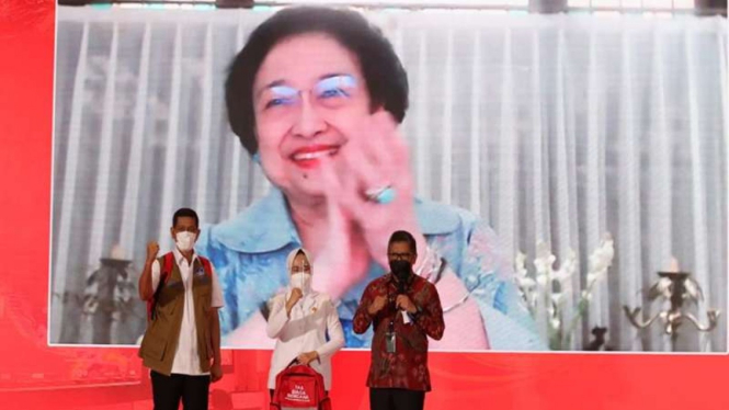 Megawati Soekarnoputri meresmikan Gerakan Budaya Siaga Bencana