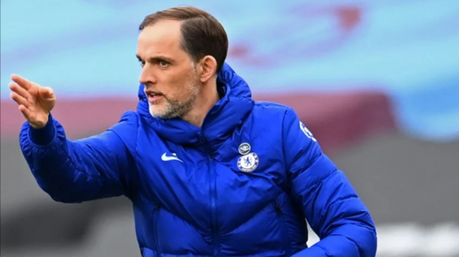 Manajer Chelsea, Thomas Tuchel. 