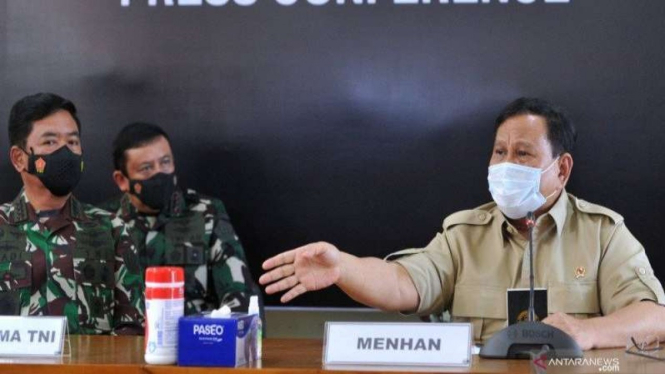 Menteri Pertahanan Prabowo Subianto