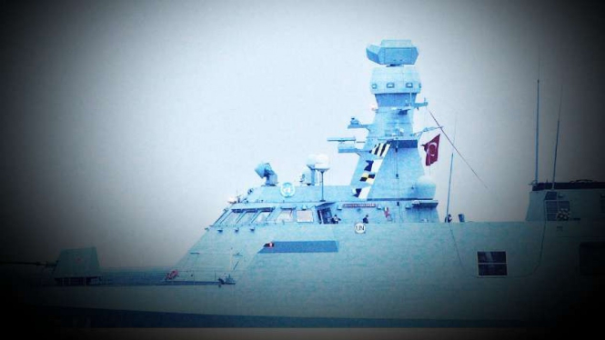 VIVA Militer: Kapal Perang Turki TCG Heybeliada (HEY) F-511