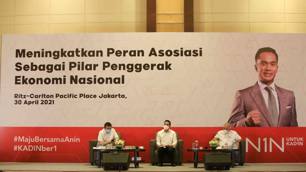 Foto Anindya Bakrie Ingin Kadin Solution Center Jadi Ekosistem Pembiayaan