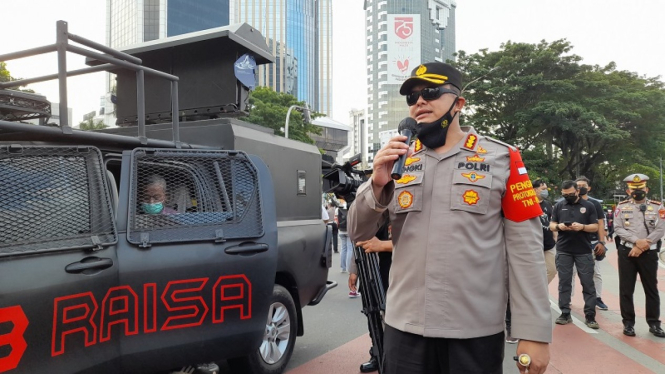 Kapolres Metro Jakarta Pusat Kombes Pol Hengki Haryadi 