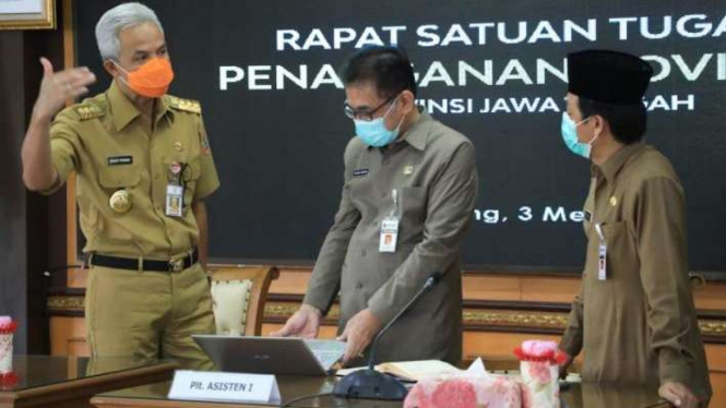 Gubernur Jateng Ganjar Pranowo.