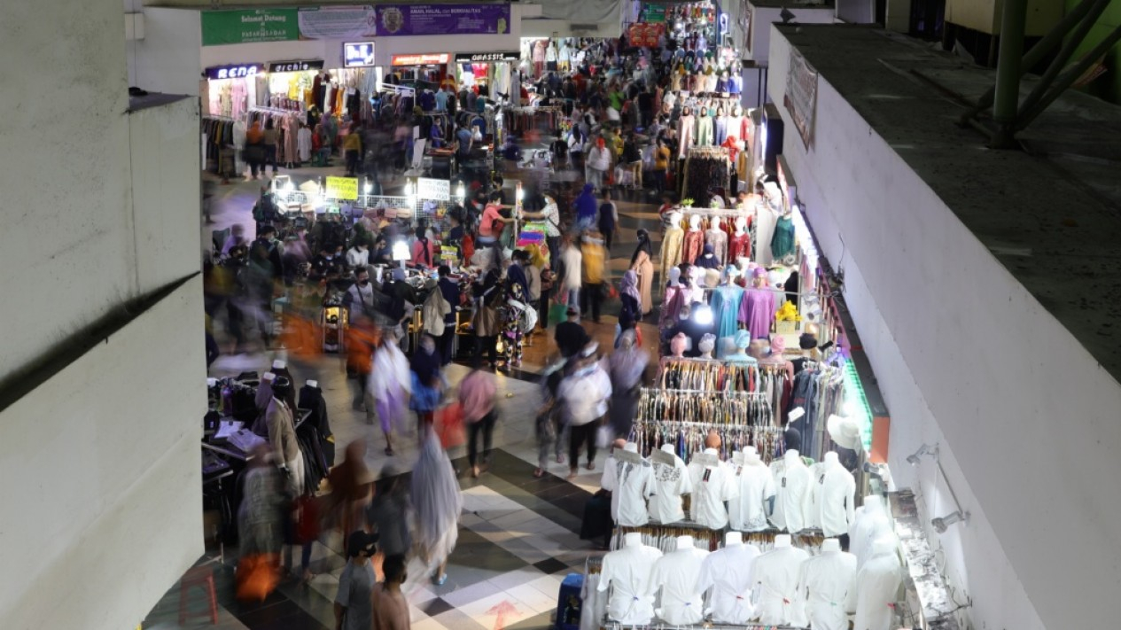 Foto Setelah Tiktok Shop Pedagang Pasar Tanah Abang Minta Shopee Dan