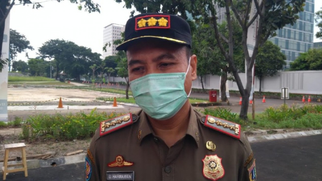  KasatPol PP Jakarta Selatan, Ujang Hermawan