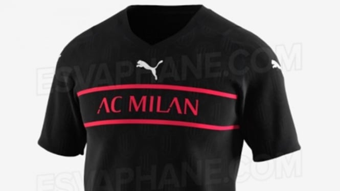 Bocoran jersey AC Milan untuk musim depan