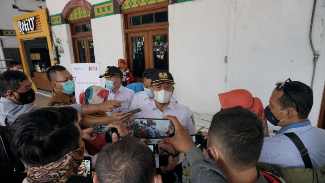 Cuma Satu Kereta Lokal Beroperasi di Semarang saat Larangan Mudik