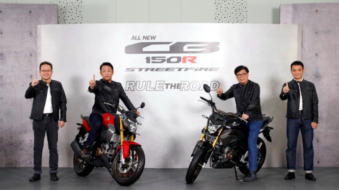 Peluncuran motor Honda All New CB150R Streetfire di Indonesia
