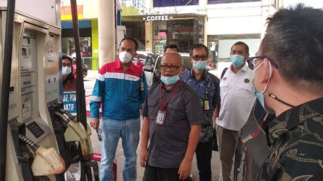 BPH Migas cek ketersediaan BBM di Medan.