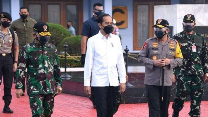Presiden RI Joko Widodo bertolak menuju Provinsi Jawa Timur.